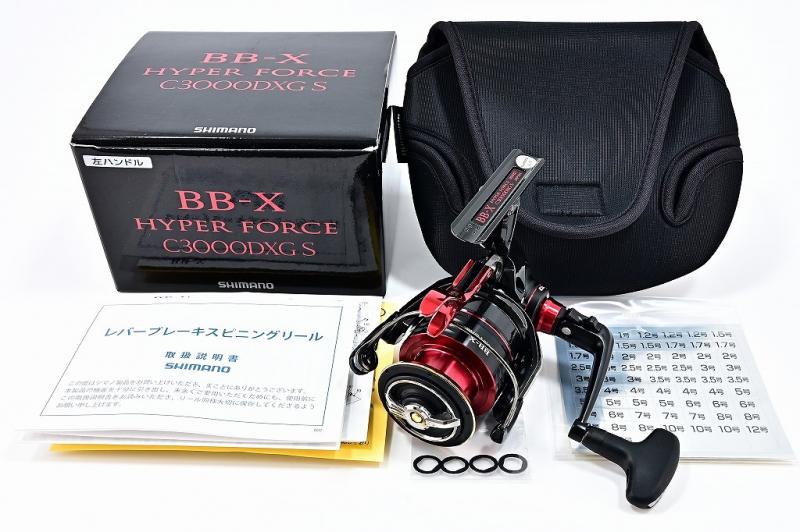 シマノ】 22BB-X ハイパーフォース C3000DXG S L 左ハンドル SHIMANO