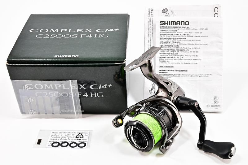 SHIMANO 17 COMPLEX CI4+ C2500S F4 HG Spinning Reel #010