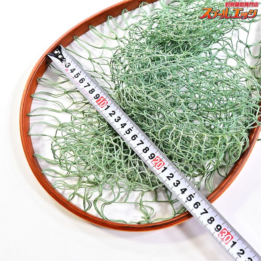 【ワイズカスタム】 ランディングネット ストレート 全長60cm ネット内径40x26cm 渓流 ネイティブ WISE-CUSTOM LANDING NET K_100