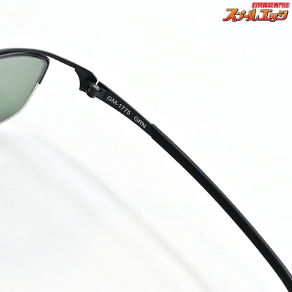 【がまかつ】 ブラックラスター GM-1775 GRN No2 偏光サングラス ガンメタxグリーン ハードケース付 GAMAKATSU BLACKLUSTER K_060