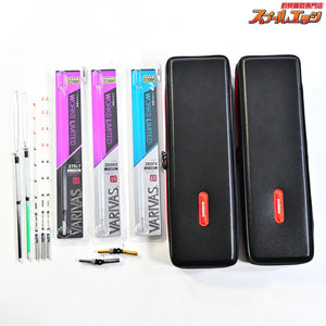 【バリバス】 ワークスリミテッド ワカサギ穂先 VAR-285FX/VAR-285RX/VAR-275LT 手バネx2/可変アダプターx2 VARIVAS WORKS LIMITED わかさぎ K_100