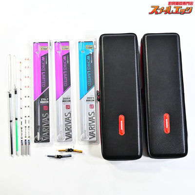 【バリバス】 ワークスリミテッド ワカサギ穂先 VAR-285FX/VAR-285RX/VAR-275LT 手バネx2/可変アダプターx2 VARIVAS WORKS LIMITED わかさぎ K_100