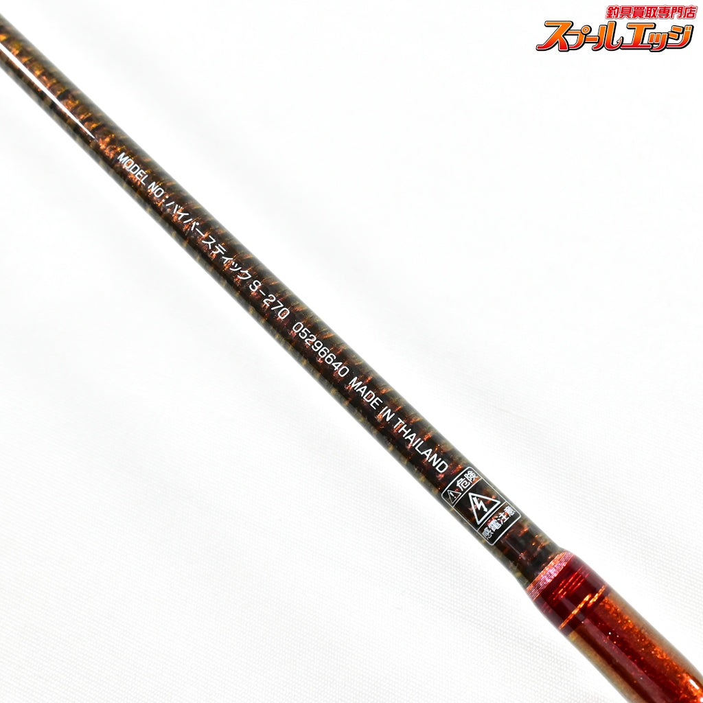 【ダイワ】 バイパースティック S-270 DAIWA VIPER STICK マダイ ヒラメ イサキ K_186
