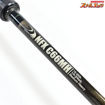 【ノースフォークコンポジット】 NFX C66MH NORTH-FORK-COMPOSITE ブラックバス K_241