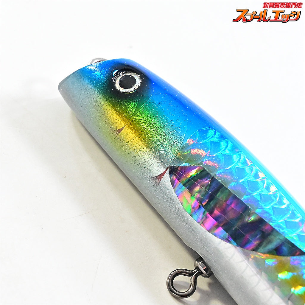 【萬葉ベイツ】 スピードポップ 160 spf 五島トビウオ 蛍光ブルーイエロー MANYO BAITS SPEED POP 海水用ルアー K_060