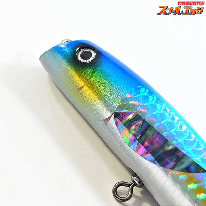 【萬葉ベイツ】 スピードポップ 160 spf 五島トビウオ 蛍光ブルーイエロー MANYO BAITS SPEED POP 海水用ルアー K_060