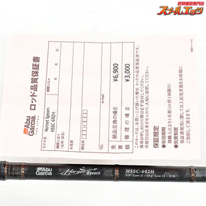 【アブガルシア】 ホーネット スピアーズ HSSC-692H Abu Garcia Hornet Spears ブラックバス K_154