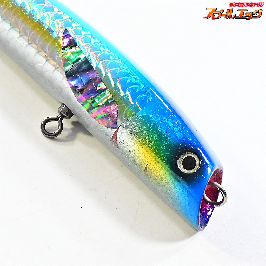 【萬葉ベイツ】 スピードポップ 160 spf 五島トビウオ 蛍光ブルーイエロー MANYO BAITS SPEED POP 海水用ルアー K_060
