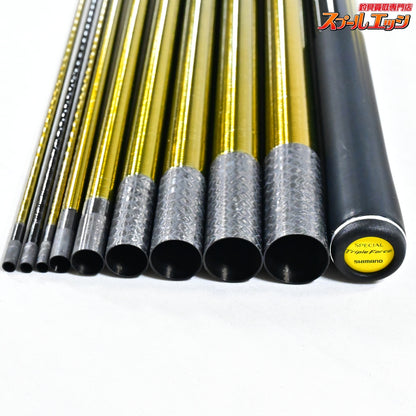 【シマノ】 スペシャル トリプルフォース 急瀬GH 90NV H3.5 ソリッド&パワータイプチューブラ2穂先付 SHIMANO SPECIAL Triple FORCE アユ K_190