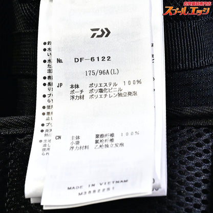 【ダイワ】 ベンチクールゲームベストV DF-6122 ブラック サイズフリー ライフジャケット DAIWA K_100