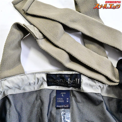 【モンベル】 ゴアテックス チェストハイウエイダー サイズ ジャパンLサイズ 保管用ダッフルバック付 mont-bell GORE-TEX K_080