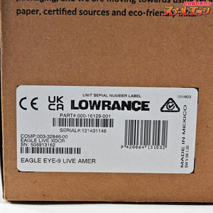【ローランス】 イーグルアイ9 魚探 魚群探知機 日本語表示 LOWRANCE EAGLE EYE K_100