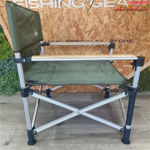 【コールマン】 ツーウェイキャプテンチェア グリーン ウッド 2段階高さ調整 折りたたみ式 Coleman 2WAY Camp Chair K_130