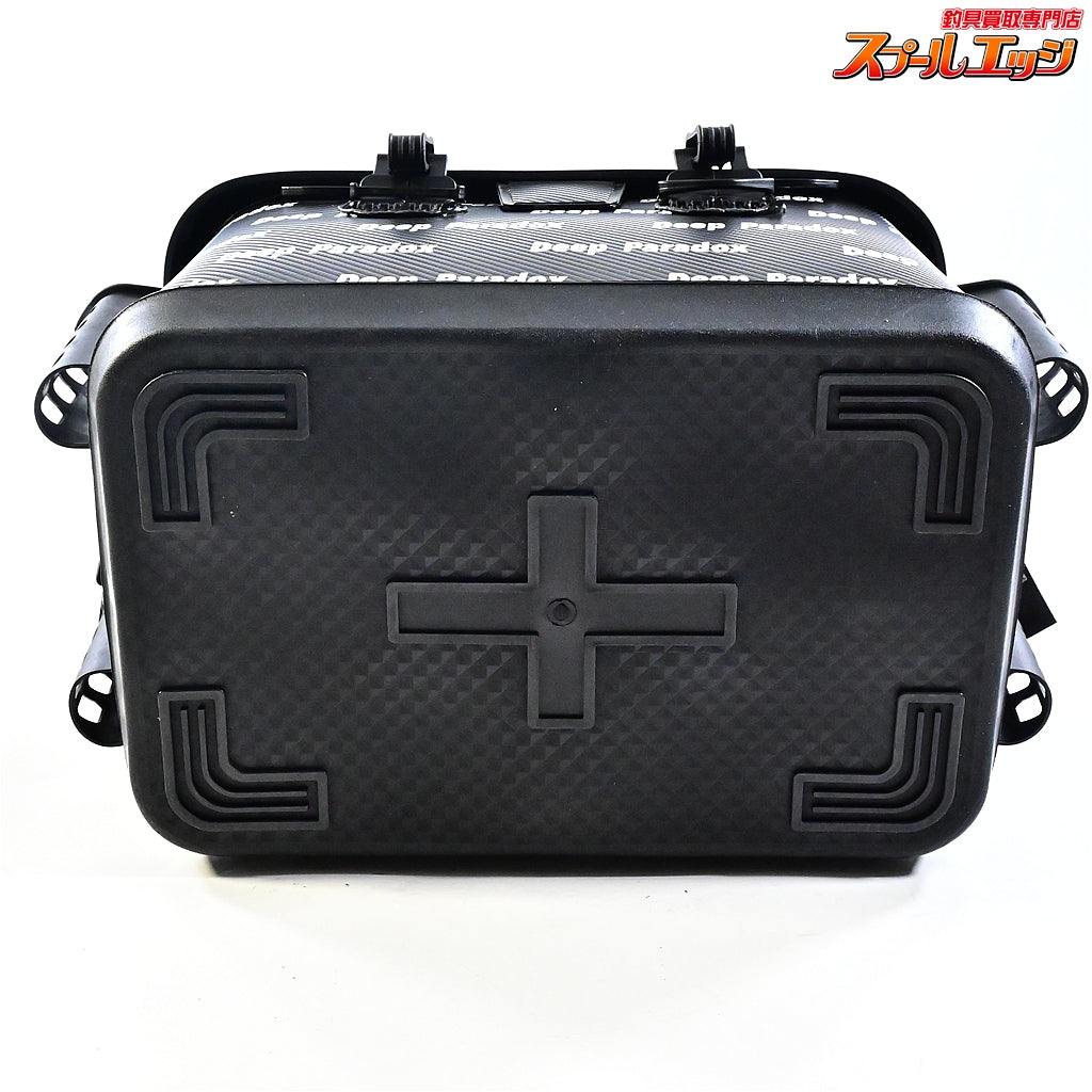 【ロデオクラフトxディープパラドックス】 RCカーボンタックルバッグ HBB-40RC 蓋ブラック Rodio craft Deep Paradox K_147