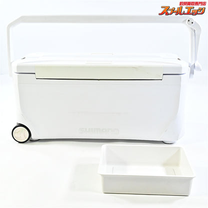 【シマノ】 スペーザ プレミアム 350 キャスター NS-B35U 35L アイスホワイト 6面真空 クーラーボックス SHIMANO SPAZA PREMIUM K_150