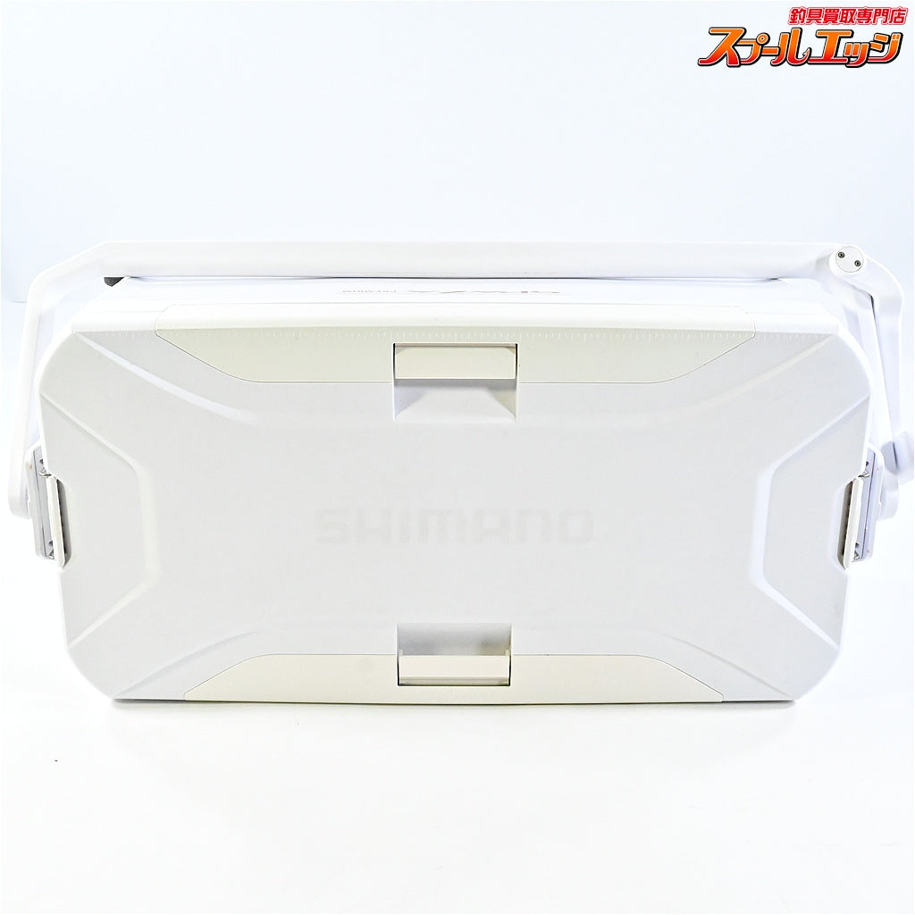 【シマノ】 スペーザ プレミアム 350 キャスター NS-B35U 35L アイスホワイト 6面真空 クーラーボックス SHIMANO SPAZA PREMIUM K_150