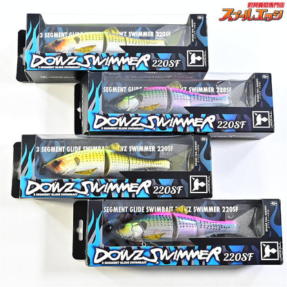 【ジャッカル】 ダウズスイマー 220SF スペアテール付 ソルト系カラー 4点セット JACKALL DOWS SWIMMER  海水用ルアー K_100