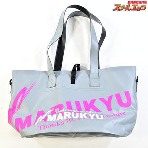 【マルキュー】 ドライトートバッグ MQ-01 グレー/ピンク サイズL MARUKYUモデル MARUKYU K_120