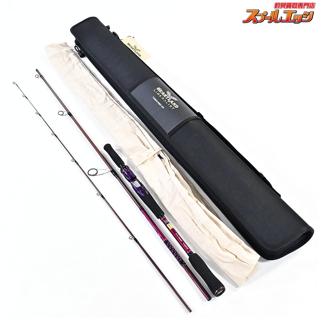 【ダイワ】 24ハートランド リベラリスト 733MLRSS-24 HL LL DAIWA HEARTLAND LIBERALIST ブラックバス K_144