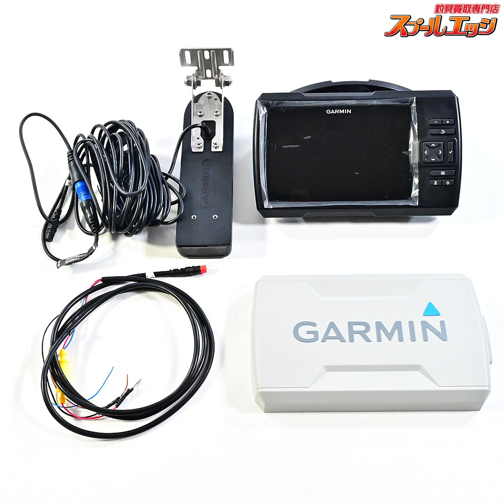 【ガーミン】 ストライカービビッド 7SV 英語表記 振動子GT21-TM付 使用1回 GARMIN STRIKER VIVID 魚探 K_100