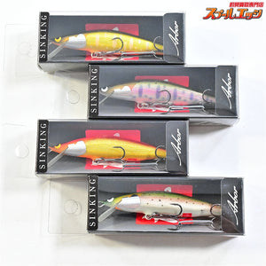 【ウッドリームxエムアイレ】 アルボル 70S シンキング 70mm 8.0g 4個セット WoodreamxMAIRE Arbor 淡水用ルアー K_060