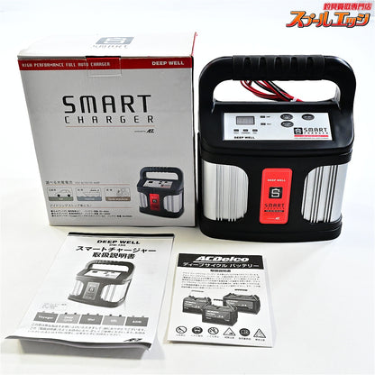 【岡田商事】 ディープウェル スマートチャージャー DW-15S 12V 6/10/15A バッテリー OKADA DEEP WELL K_100