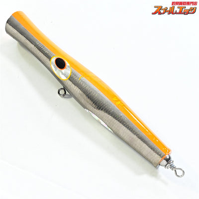 【貝田ルアー】 トランペット 200 アルミ オレンジブラック KAIDA-LURE shell shaping lures Trumpet 海水用ルアー K_060