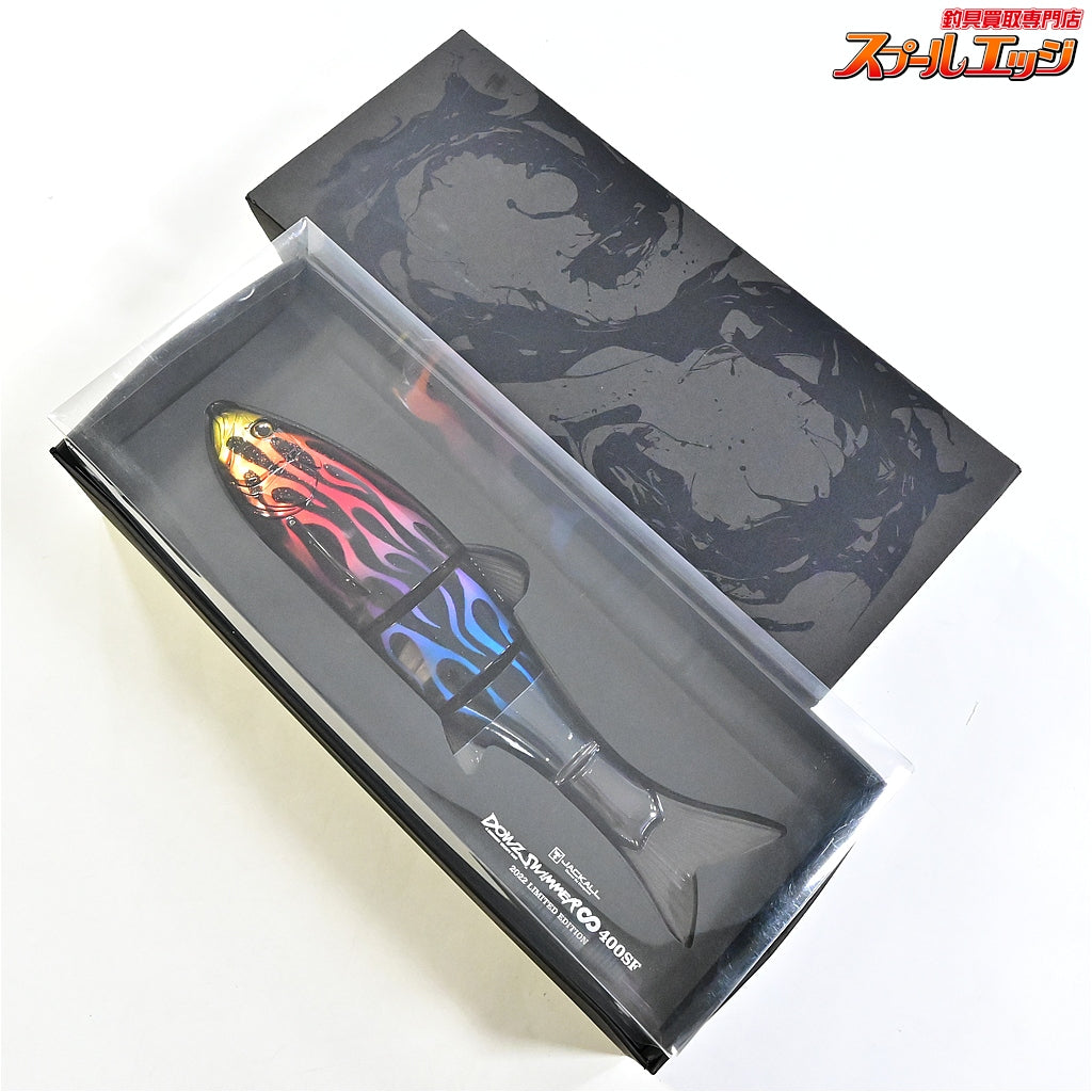 【ジャッカル】 ダウズスイマー ∞ 400SF #幻炎ブラック4∞ 2022リミテッドエディション JACKALL DOWZSWIMMER 淡水用ルアー K_100