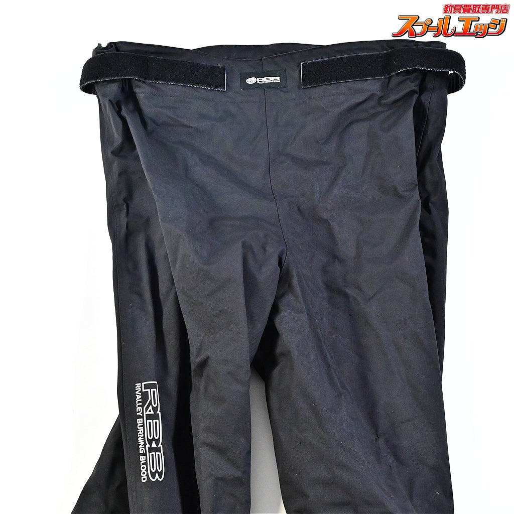 【リバレイ】 RBB ウエストサーフウェーダー ブラック 2XL 28.5cm PCVソール仕様 中敷き付 RIVALLEY K_120