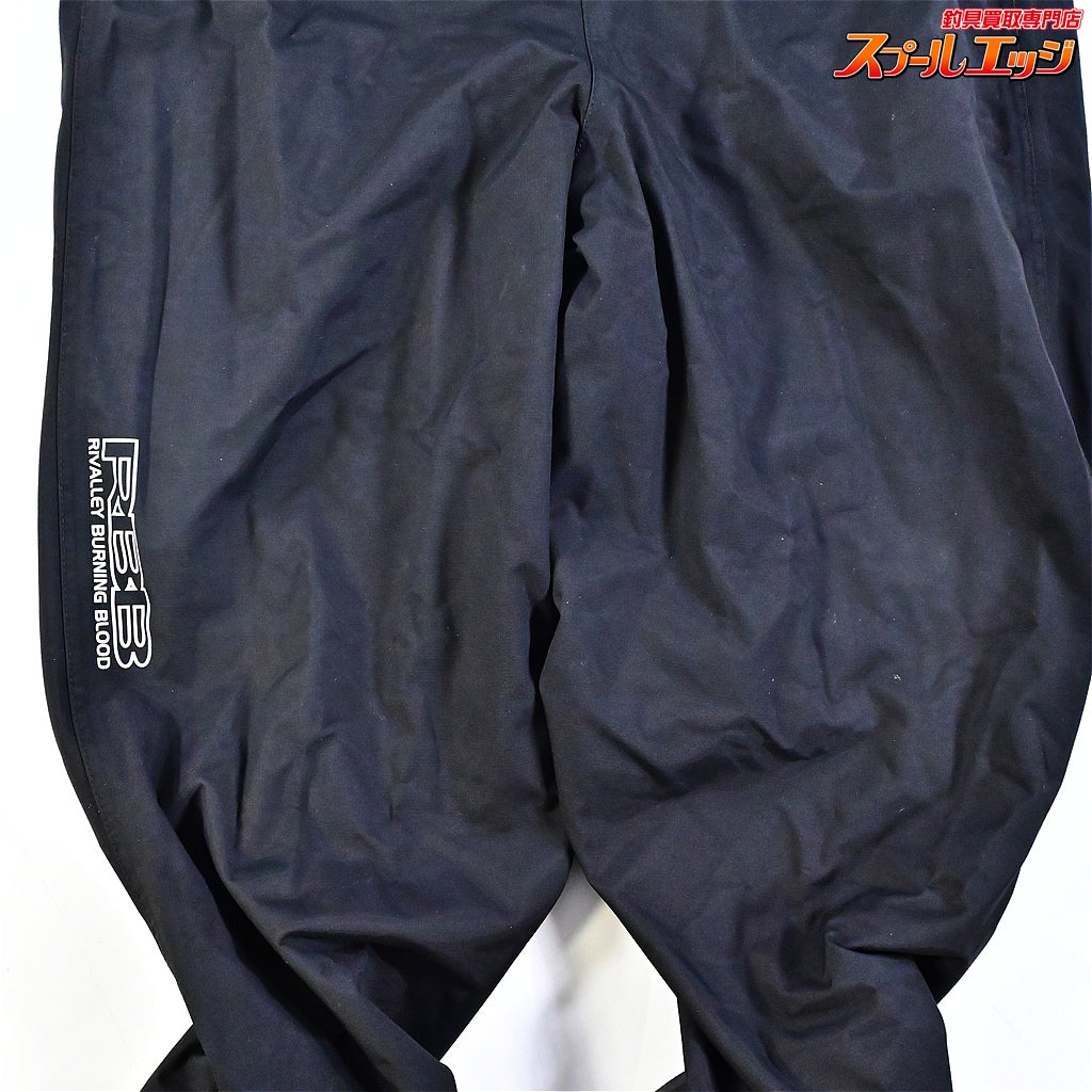 【リバレイ】 RBB ウエストサーフウェーダー ブラック 2XL 28.5cm PCVソール仕様 中敷き付 RIVALLEY K_120