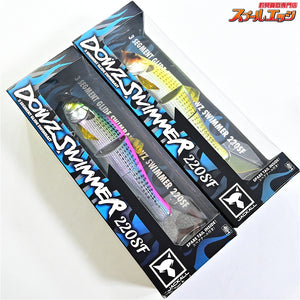 【ジャッカル】 ダウズスイマー 220SF スペアテール付 ソルト系カラー 4点セット JACKALL DOWS SWIMMER  海水用ルアー K_100