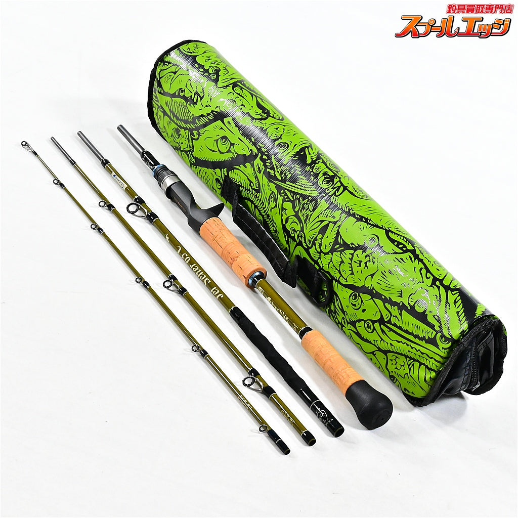 【冒険用品xジェットスロウxツララ】 ジェットセッター 63C TULALAxJETSLOW JetSetter ブラックバス シーバス ライギョ K_096
