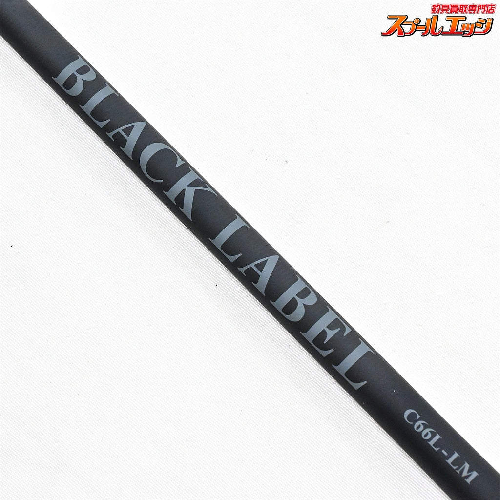 【ダイワ】 25ブラックレーベル C66L-LM DAIWA BLACK LABEL ブラックバス K_218