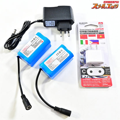 【Kinbelle】 RC ベイトボート 撒き餌ボート リモコン式 外部バッテリー2個付き BAIT BORT K_100