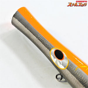 【貝田ルアー】 トランペット 200 アルミ オレンジブラック KAIDA-LURE shell shaping lures Trumpet 海水用ルアー K_060