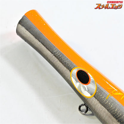 【貝田ルアー】 トランペット 200 アルミ オレンジブラック KAIDA-LURE shell shaping lures Trumpet 海水用ルアー K_060