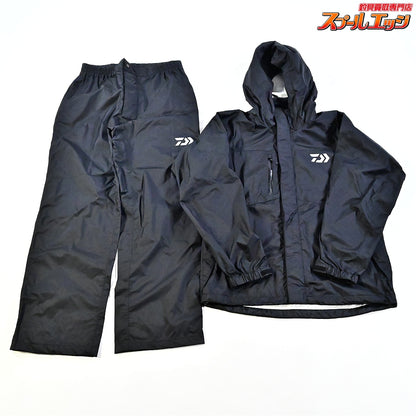 【ダイワ】 レインマックスR レインスーツ DR-3823 サイズアジアM ブラック DAIWA RAINMAX 雨具 カッパ K_060