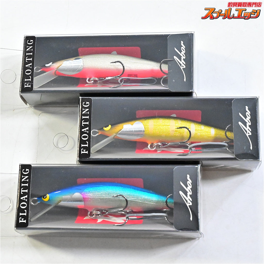 【ウッドリームxエムアイレ】 アルボル 70F フローティング 70mm 4.5g 3個セット WoodreamxMAIRE Arbor 淡水用ルアー K_060