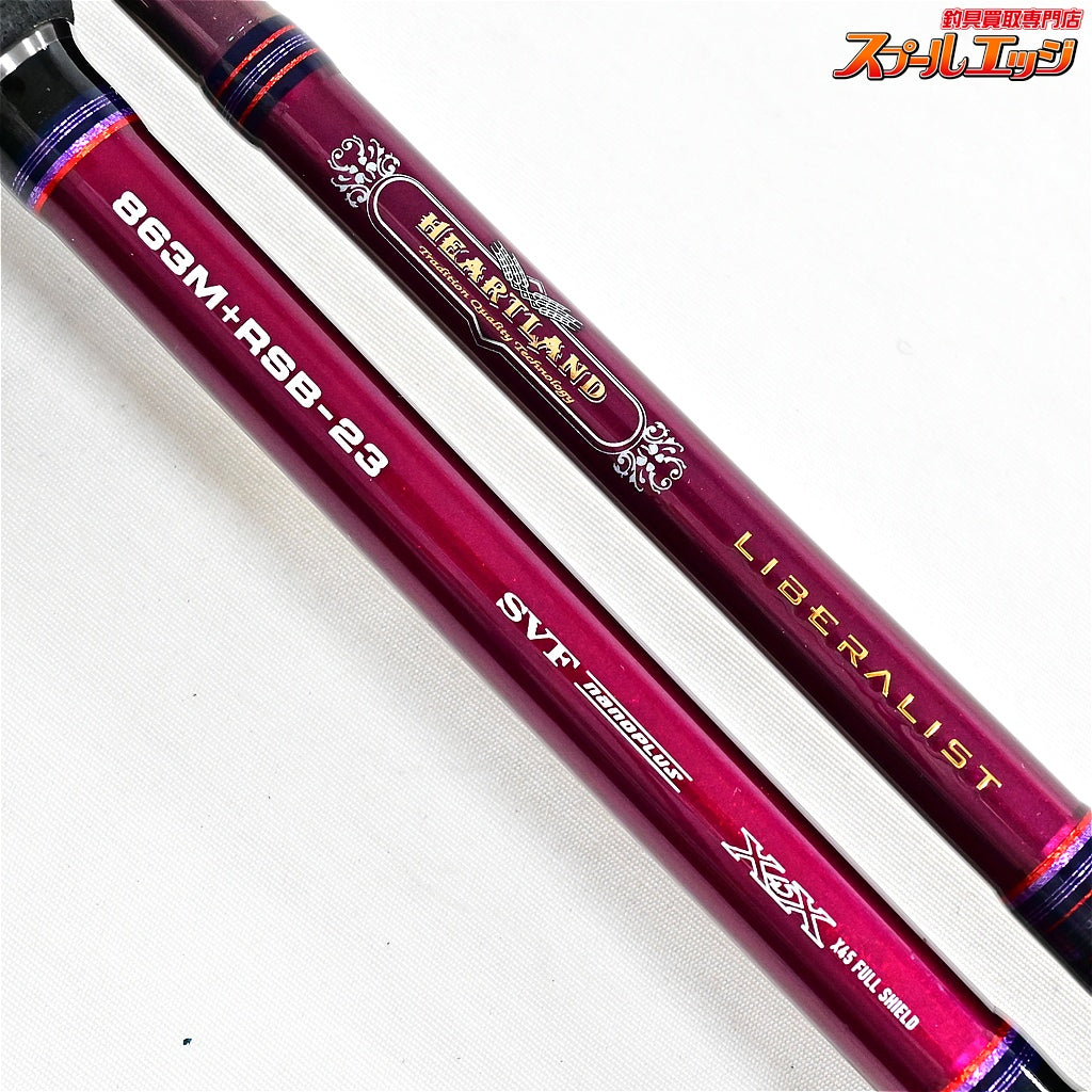 【ダイワ】 23ハートランド リベラリスト 863M+RSB-23 DAIWA HEARTLAND LIBERALIST ブラックバス シーバス イナダ K_160