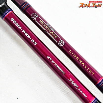 【ダイワ】 23ハートランド リベラリスト 863M+RSB-23 DAIWA HEARTLAND LIBERALIST ブラックバス シーバス イナダ K_160