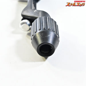 【ブライトリバーxイノワークス】 チャッカーグリップ フラットブラック シングル レッドマーブル 全長25.5cm グリップ部10cm チャンピオンフェルール BRIGHT-LIVERxino works CHUCKER Custom grip K_060