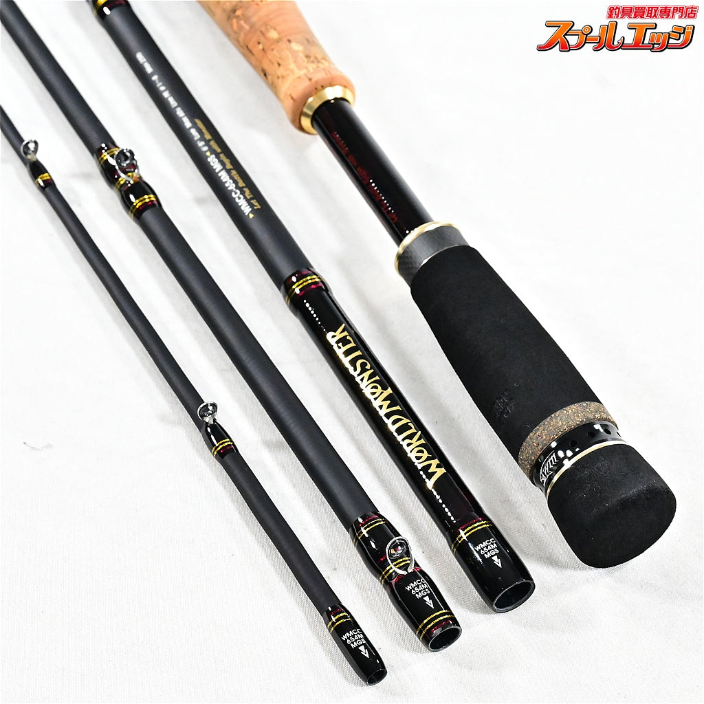 【アブガルシア】 ワールドモンスター WMCC-654M MGS Abu Garcia World Monster シーバス ライギョ ナマズ K_103
