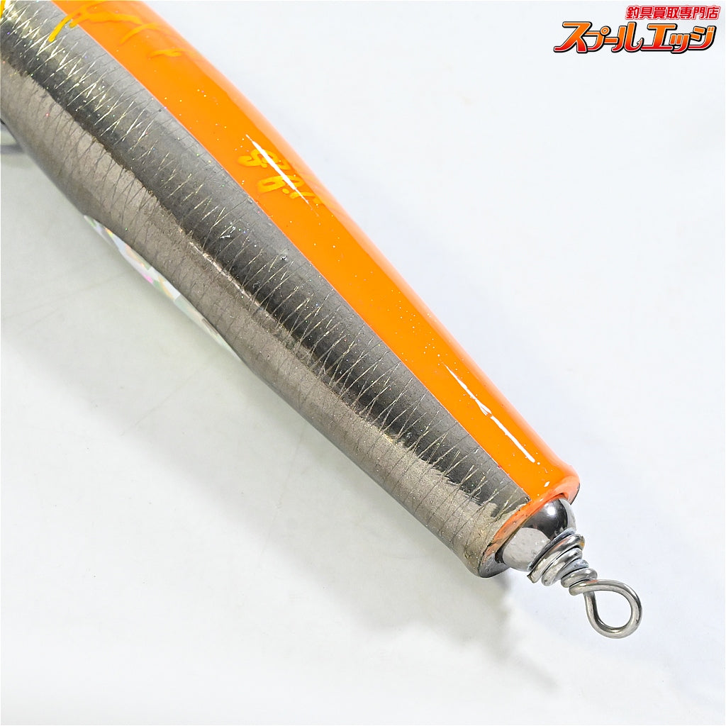 【貝田ルアー】 トランペット 200 アルミ オレンジブラック KAIDA-LURE shell shaping lures Trumpet 海水用ルアー K_060