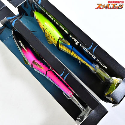【ジャッカル】 ダウズスイマー 220SF スペアテール付 ソルト系カラー 4点セット JACKALL DOWS SWIMMER  海水用ルアー K_100
