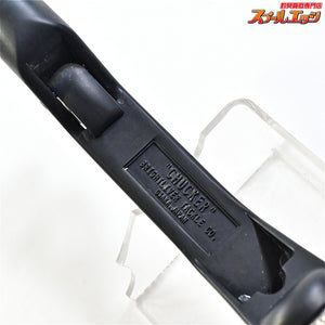 【ブライトリバーxイノワークス】 チャッカーグリップ フラットブラック シングル レッドマーブル 全長25.5cm グリップ部10cm チャンピオンフェルール BRIGHT-LIVERxino works CHUCKER Custom grip K_060