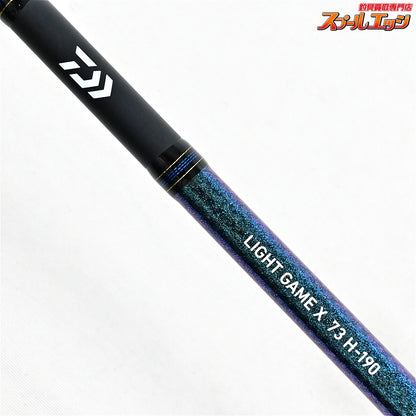 【ダイワ】 20ライトゲームX 73 H-190・R DAIWA LIGHT GAME アマダイ アジ イサキ K_141