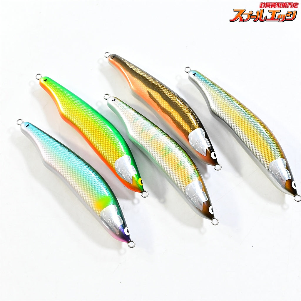 【ウッドリームxエムアイレ】 アルボル 90mm 7g 5個セット プロト? 幻? 激レア? シークレットモデル? WoodreamxMAIRE Arbor 淡水用ルアー K_060