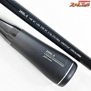 【シマノxジャッカル】 ポイズンアルティマ 266L-5 トルザイト SHIMANOxJACKALL POISON ULTIMA バス スピニングモデル K_092
