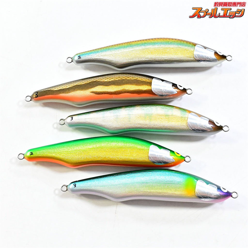 【ウッドリームxエムアイレ】 アルボル 90mm 7g 5個セット プロト? 幻? 激レア? シークレットモデル? WoodreamxMAIRE Arbor 淡水用ルアー K_060
