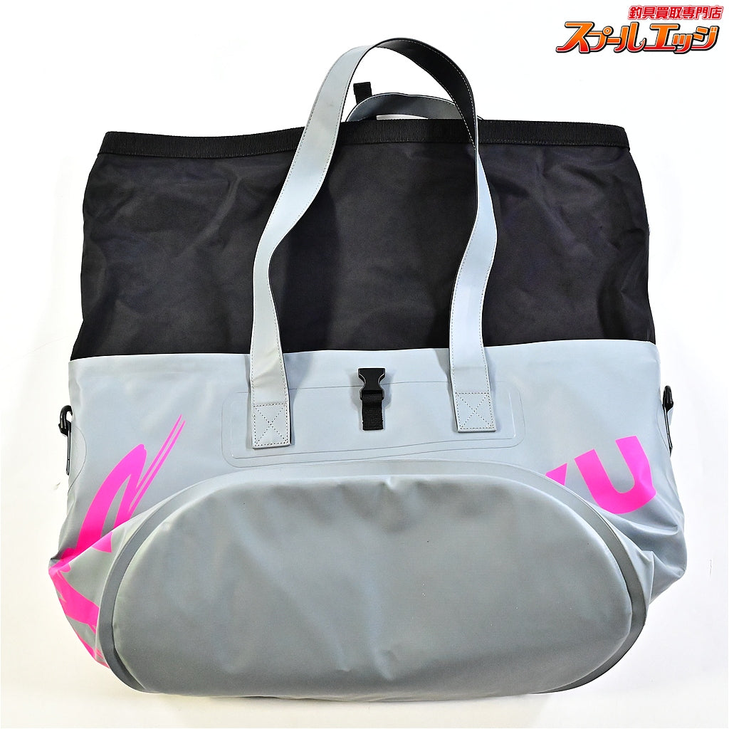 【マルキュー】 ドライトートバッグ MQ-01 グレー/ピンク サイズL MARUKYUモデル MARUKYU K_120